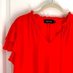 Gorgeous orange blouse